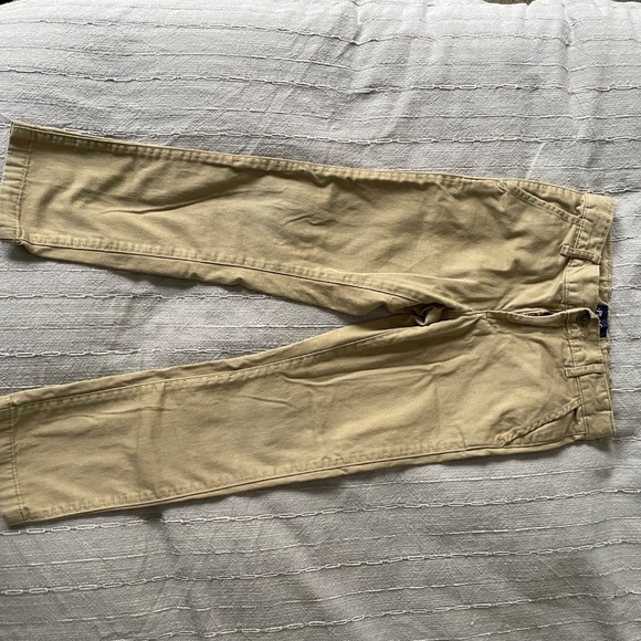 Two Pair Boys Tan Chino Dress Pants size 6 - Picture 9 of 14